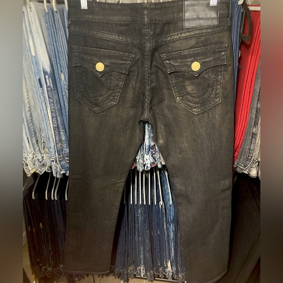 Rare NWOT True Religion men’s Ricky Super T in “GOLDEN NIGHTS” wash size 33x34 - Picture 10 of 12